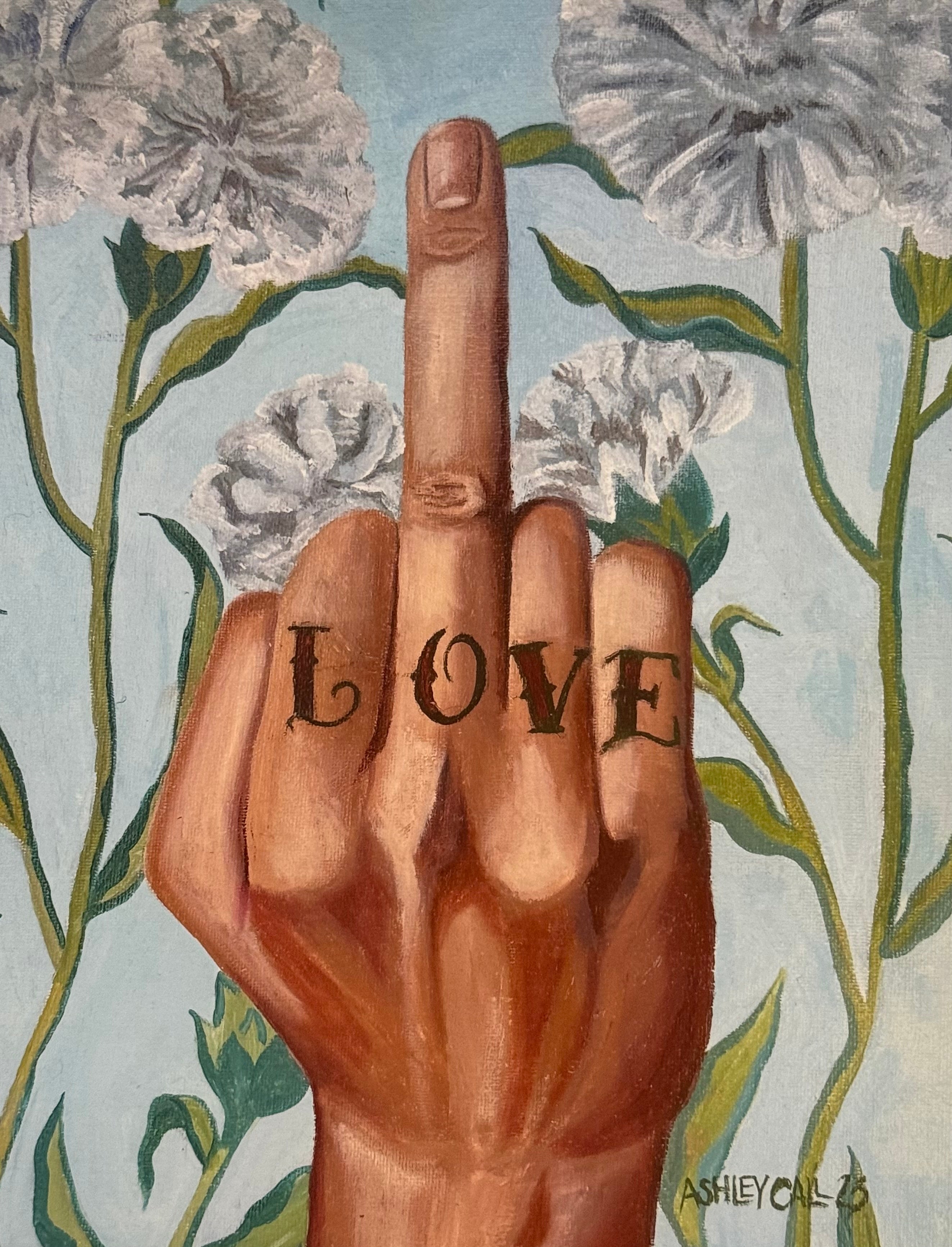 Love + Hate - 8x10 Giclée Print