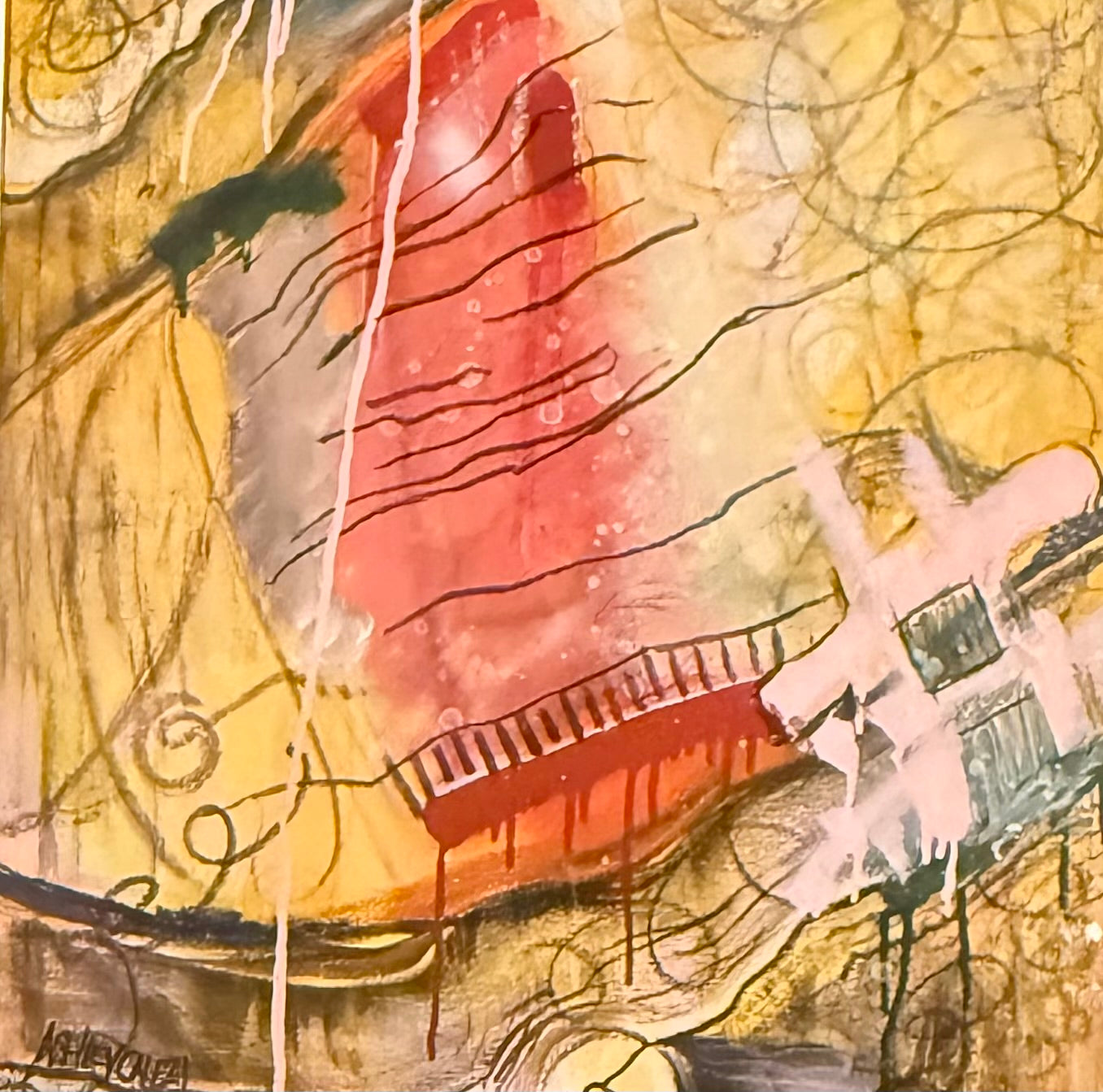 Unraveled 4x4 Giclée Print