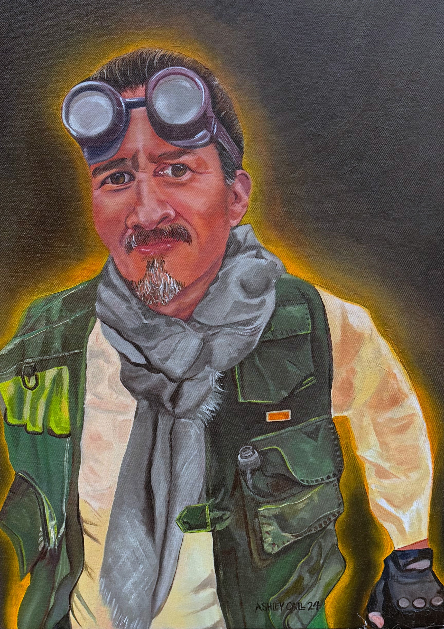 Time Traveler - 24x30 Original Painting