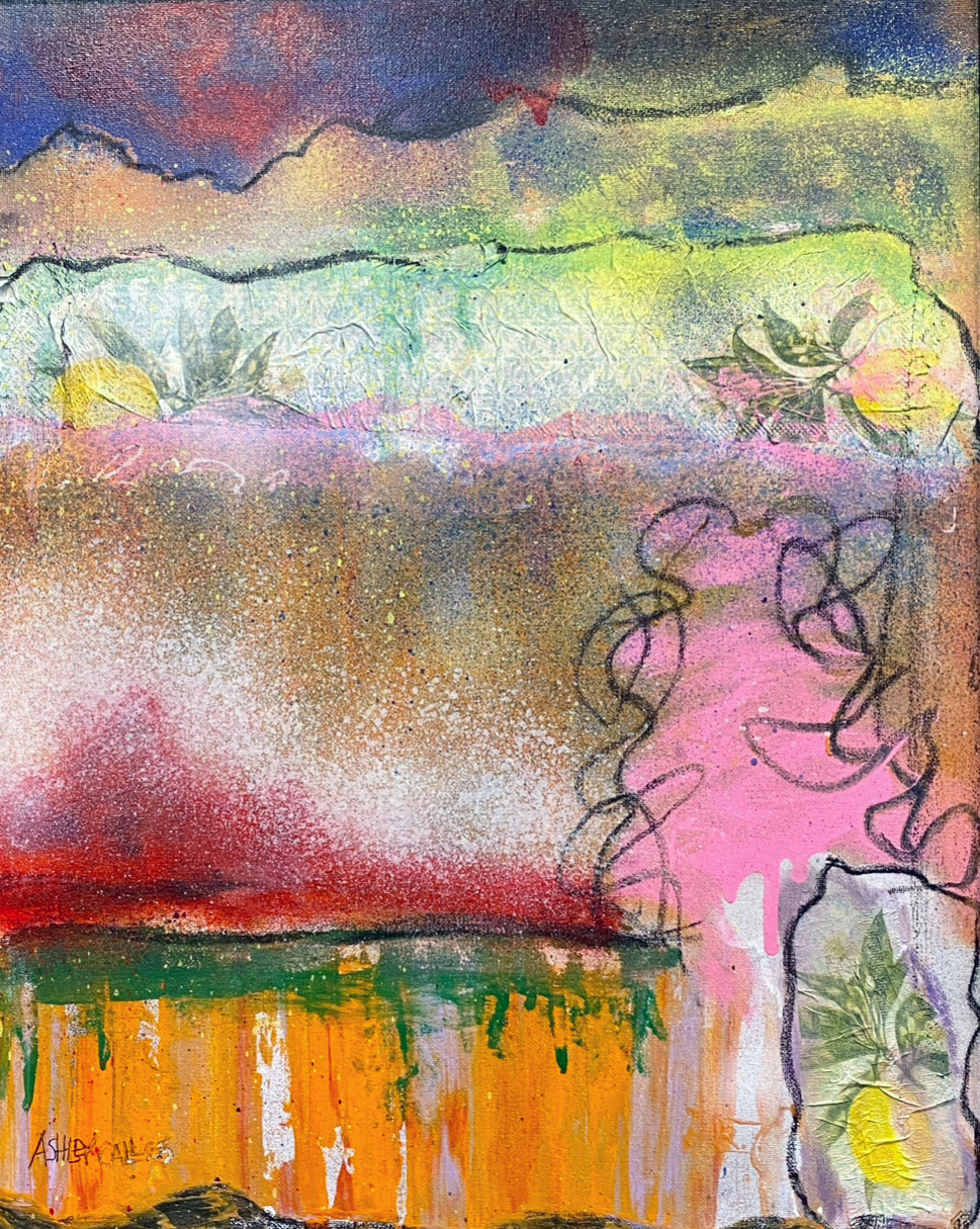 Somewhere Between - 18x24 Original Painting